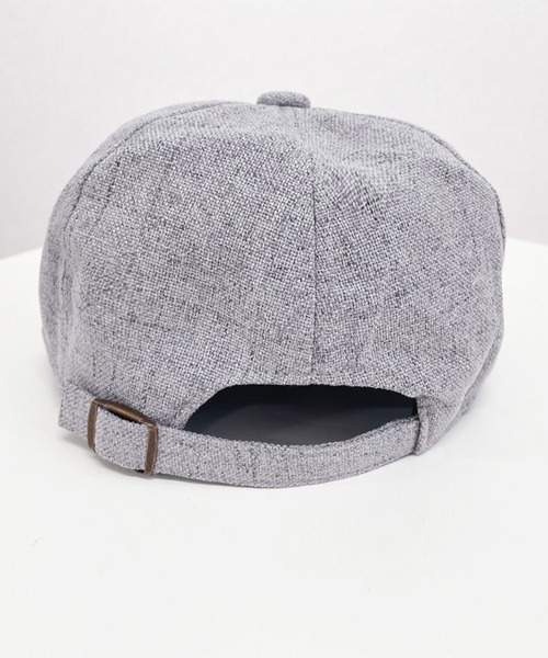 DAY CLOSET（デイ クローゼット）の「【アジャスター調節可/裏地付き】韓国っぽヴィンテージライクキャスケット レディース（キャスケット・レディース・カーキブラウン/ブラウン/ブラック/グレー・ONE SIZE）」の9枚目の写真