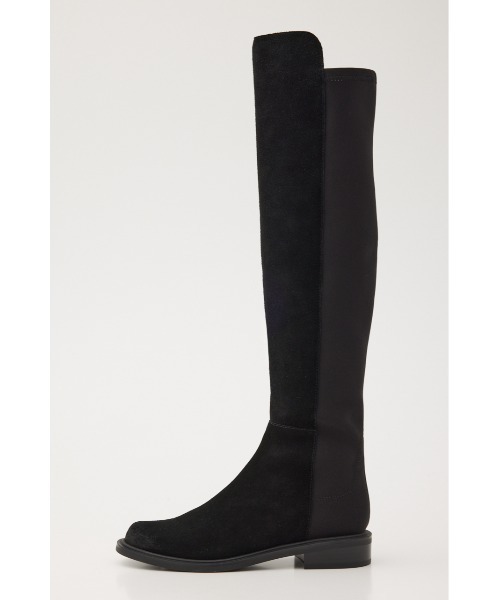 STACCATO(スタッカート)の「【ロングブーツ】イラスティックコンビニーハイラテ(ブーツ・レディース・ダークブラック・23cm/23.5cm/24cm/24.5cm/22.5cm)」の3枚目の写真