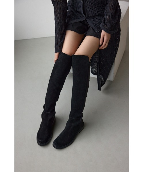 STACCATO(スタッカート)の「【ロングブーツ】イラスティックコンビニーハイラテ(ブーツ・レディース・ダークブラック・23cm/23.5cm/24cm/24.5cm/22.5cm)」の13枚目の写真