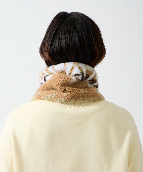 PENDLETON(ペンドルトン)の「【 PENDLETON / ペンドルトン 】ジャガードボアマフラー(マフラー・レディース・グレー/ベージュ・FREE)」の8枚目の写真