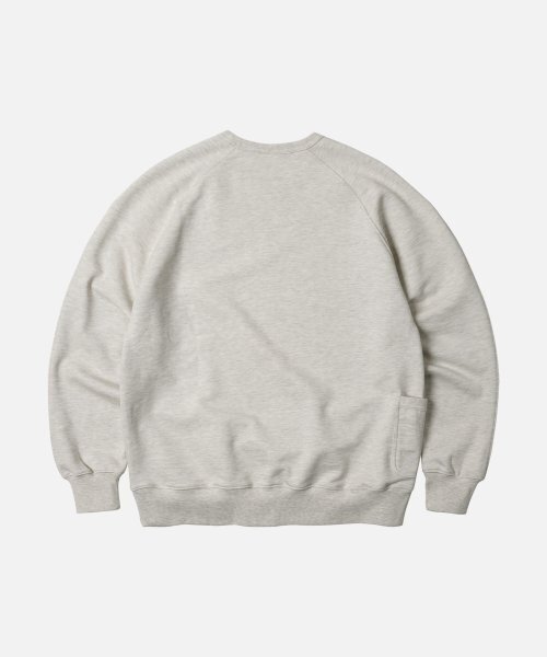FRIZMWORKS(フリズムワークス)の「LIGHTNING MIL PATCH SWEATSHIRT _ OATMEAL(スウェット・メンズ・その他・MEDIUM/LARGE/X-LARGE)」の2枚目の写真