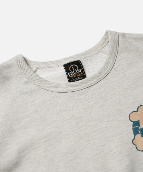 FRIZMWORKS(フリズムワークス)の「LIGHTNING MIL PATCH SWEATSHIRT _ OATMEAL(スウェット・メンズ・その他・MEDIUM/LARGE/X-LARGE)」の3枚目の写真