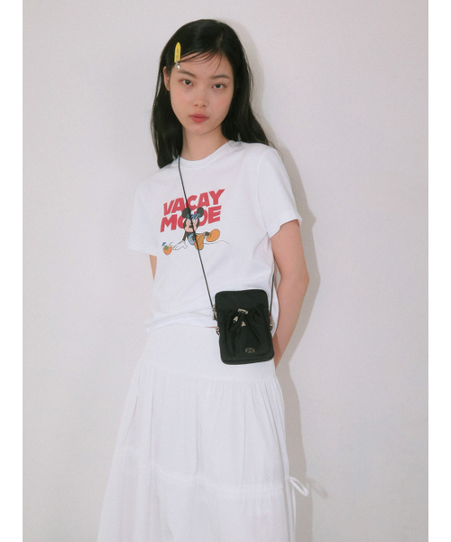 Kijun(キジュン)の「Drawstring Mini Bag Black(メッセンジャーバッグ・レディース・その他・OS)」の4枚目の写真
