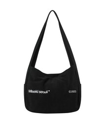 Miseki SEOUL（ミセキソウル）の「Cotton big crossbag BLACK（ショルダーバッグ）」