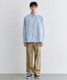 MUSINSA STANDARD（ムシンサスタンダード）の「SINGLE PLEATED REGULAR FIT CHINO PANTS [BEIGE]（その他パンツ）」