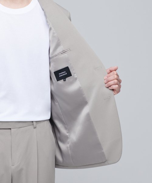 MUSINSA STANDARD(ムシンサスタンダード)の「軽量リラックスベーシックブレザー【ライトベージュ】(テーラードジャケット・メンズ・その他・MEDIUM/LARGE/X-LARGE/XX-LARGE)」の11枚目の写真