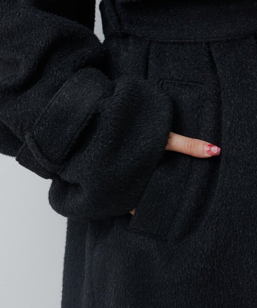 Kastane（カスタネ）の「【一部店舗限定】ハイネックフレアコート（その他アウター・レディース・グレー/アイボリー/ブラック・FREE）」の17枚目の写真