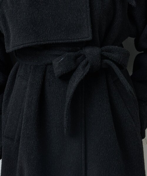 Kastane（カスタネ）の「【一部店舗限定】ハイネックフレアコート（その他アウター・レディース・グレー/アイボリー/ブラック・FREE）」の18枚目の写真