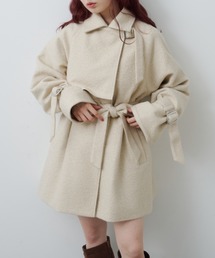 Kastane | 【一部店舗限定】ハイネックフレアコート(その他アウター)