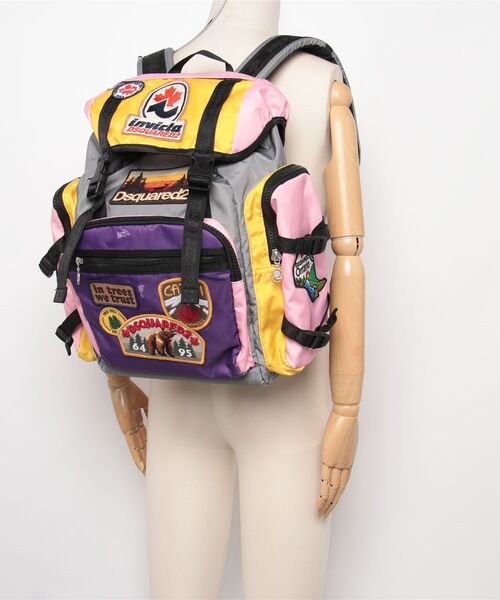 DSQUARED2(ディースクエアード)の「Invicta Bags/0251(バックパック/リュック・レディース・ピンク系その他・FREE)」の5枚目の写真