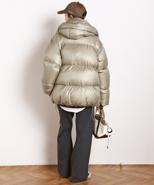 AP STUDIO（エーピーストゥディオ）の「Oversized C/N Knit（ニット/セーター・レディース・ブラック/グレー・FREE）」の10枚目の写真