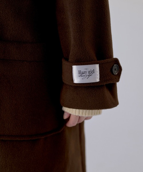 セール】duffle long coat / ダッフルロングコート（ダッフルコート