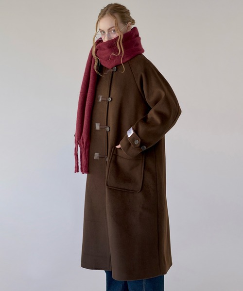 セール】duffle long coat / ダッフルロングコート（ダッフルコート