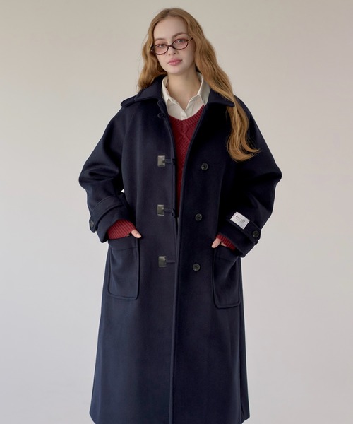 セール】duffle long coat / ダッフルロングコート（ダッフルコート