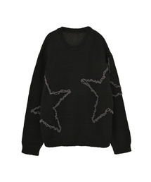 CONVERSE TOKYO（コンバーストウキョウ）の「STAR★ EMBROIDERY KNIT PULLOVER（ニット/セーター・メンズ）」