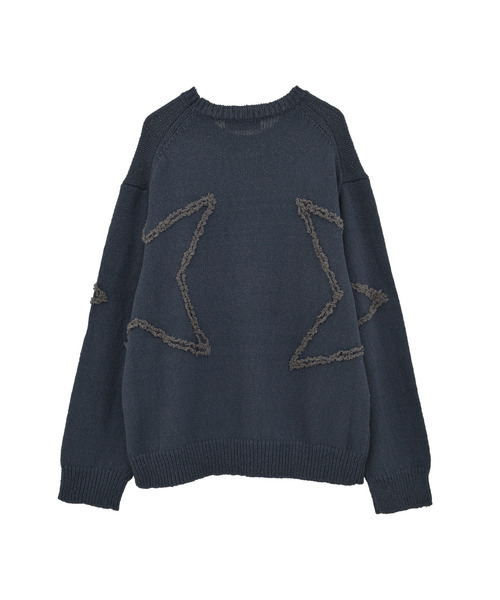 CONVERSE TOKYO(コンバーストウキョウ)の「STAR★ EMBROIDERY KNIT PULLOVER(ニット/セーター・レディース・ネイビー/ブラウン/ブラック・SMALL/MEDIUM)」の15枚目の写真