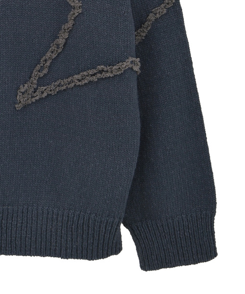 CONVERSE TOKYO(コンバーストウキョウ)の「STAR★ EMBROIDERY KNIT PULLOVER(ニット/セーター・レディース・ネイビー/ブラウン/ブラック・SMALL/MEDIUM)」の17枚目の写真