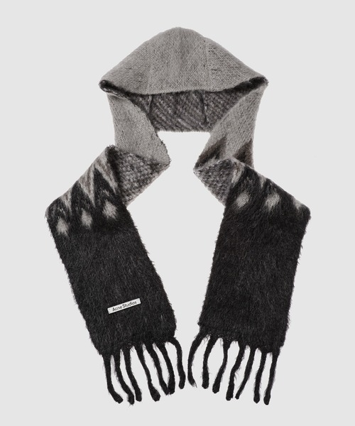 Kooded hood scarf Winter（マフラー）｜Acne Studios（アクネ