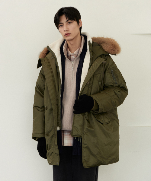 COVERNAT(カバーナット)の「RDS ウルバリン N3B ダウンパーカー カーキ(ダウンジャケット/コート・レディース・その他・MEDIUM/LARGE)」の1枚目の写真