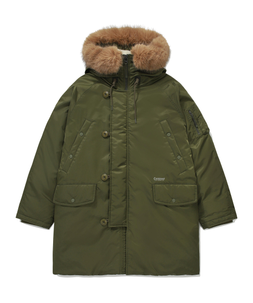 COVERNAT(カバーナット)の「RDS ウルバリン N3B ダウンパーカー カーキ(ダウンジャケット/コート・レディース・その他・MEDIUM/LARGE)」の2枚目の写真