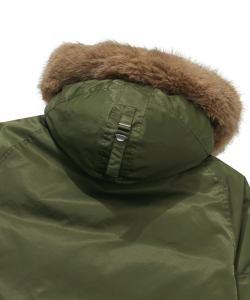 COVERNAT(カバーナット)の「RDS ウルバリン N3B ダウンパーカー カーキ(ダウンジャケット/コート・レディース・その他・MEDIUM/LARGE)」の5枚目の写真