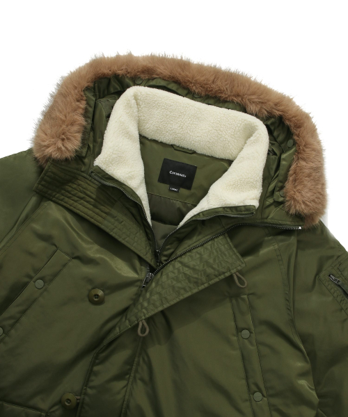 COVERNAT(カバーナット)の「RDS ウルバリン N3B ダウンパーカー カーキ(ダウンジャケット/コート・レディース・その他・MEDIUM/LARGE)」の7枚目の写真