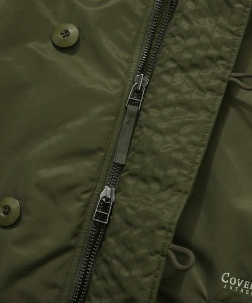 COVERNAT(カバーナット)の「RDS ウルバリン N3B ダウンパーカー カーキ(ダウンジャケット/コート・レディース・その他・MEDIUM/LARGE)」の9枚目の写真