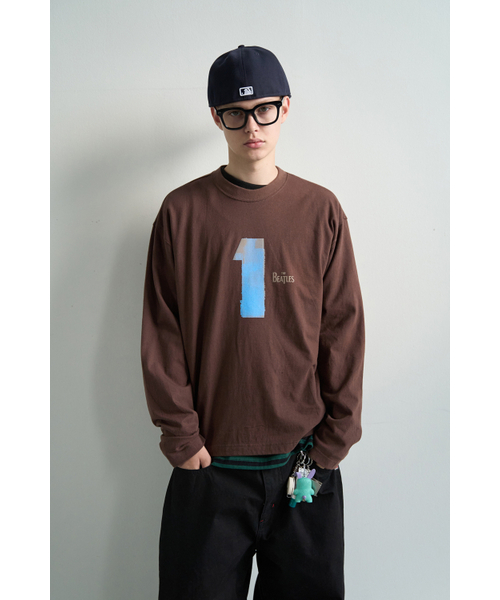 MAINBOOTH（メインブース）の「[ビートルズ] ザ・ワンTシャツ(ブラウン)（Tシャツ/カットソー・レディース・その他・1/2）」の5枚目の写真