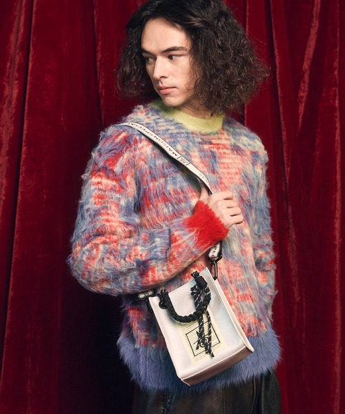 MAISON SPECIAL(メゾンスペシャル)の「《UNISEX》【THEATRE PRODUCTS】Collaboration Shoulder Mini Tote Bag/シアタープロダクツコラボレーションショルダーミニトートバッグ【MAISON SPECIAL/メゾンスペシャル】(ショルダーバッグ・メンズ・ブラック/シルバー・FREE)」の3枚目の写真