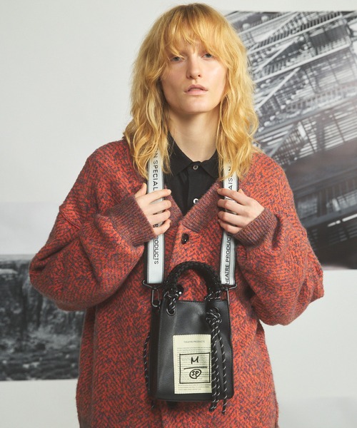 MAISON SPECIAL(メゾンスペシャル)の「《UNISEX》【THEATRE PRODUCTS】Collaboration Shoulder Mini Tote Bag/シアタープロダクツコラボレーションショルダーミニトートバッグ【MAISON SPECIAL/メゾンスペシャル】(ショルダーバッグ・メンズ・ブラック/シルバー・FREE)」の15枚目の写真