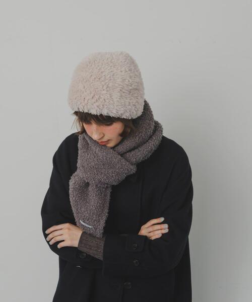 SMELLY（スメリー）の「ファーニットキャップ（ニットキャップ/ビーニー・レディース・グレー系その他/アイボリー・-）」の7枚目の写真