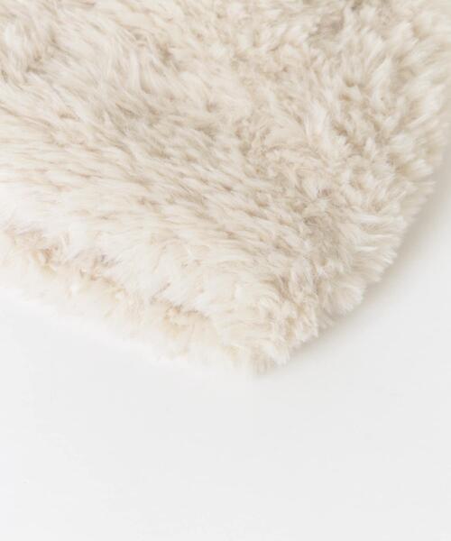 SMELLY（スメリー）の「ファーニットキャップ（ニットキャップ/ビーニー・レディース・グレー系その他/アイボリー・-）」の9枚目の写真