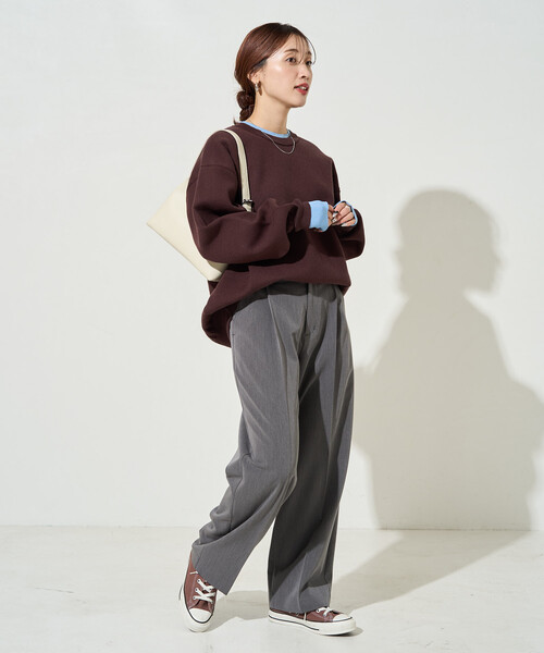 【セール】限定展開　接結 配色 カラー ニット プルオーバー（ニット/セーター）｜FREAK'S STORE（フリークスストア）