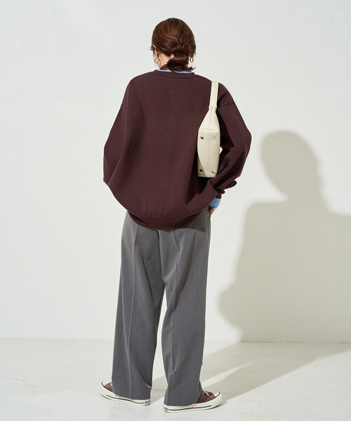 【セール】限定展開　接結 配色 カラー ニット プルオーバー（ニット/セーター）｜FREAK'S STORE（フリークスストア）