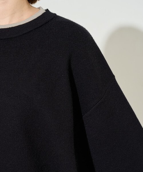 【セール】限定展開　接結 配色 カラー ニット プルオーバー（ニット/セーター）｜FREAK'S STORE（フリークスストア）