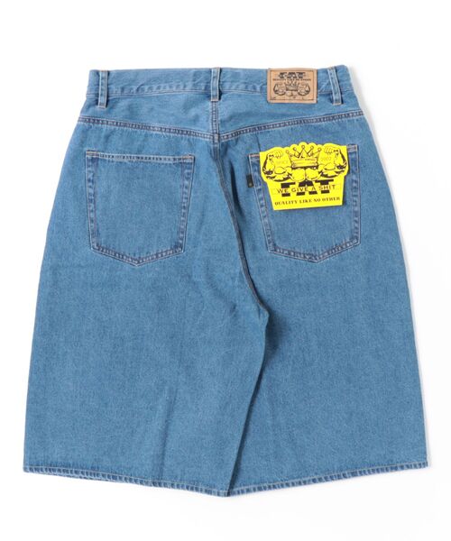 FAT（エフエイティー）の「1/2 "FADER"（デニムパンツ・メンズ・ブルー/ブラック・JUMBO(XXL)/FAT(XL)/SKINNY(L)/TITCH(M)）」の3枚目の写真