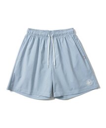シアサーカー バルーンショーツ ブルー