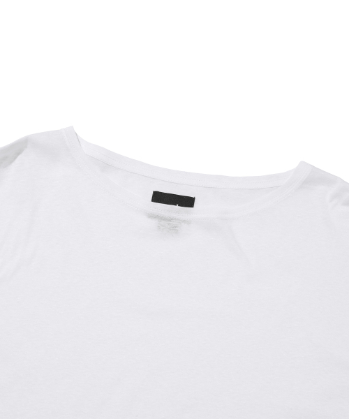 suade（スエード）の「SLUB LONG SLEEVE [WHITE]（Tシャツ/カットソー・レディース・その他・SMALL/LARGE）」の3枚目の写真
