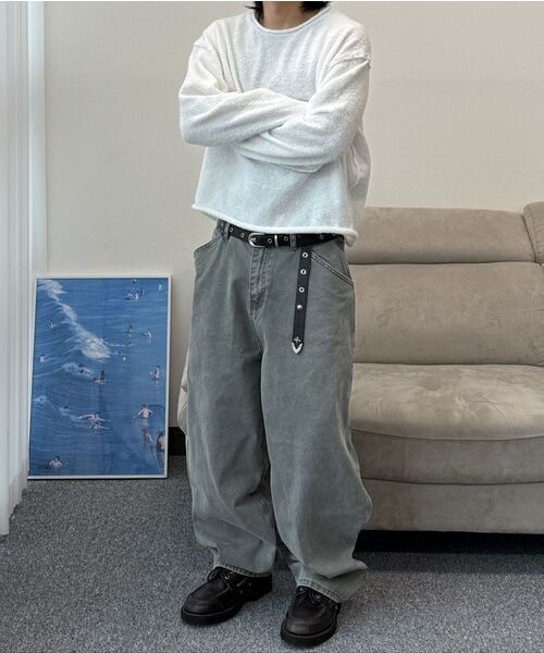 suade（スエード）の「SLUB LONG SLEEVE [WHITE]（Tシャツ/カットソー・レディース・その他・SMALL/LARGE）」の7枚目の写真