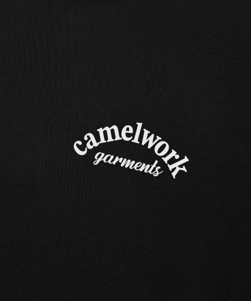 CAMEL WORK（キャメルワーク）の「カメルガーメント スモールロゴ スウェットシャツ(ブラック)（スウェット・メンズ・その他・MEDIUM/LARGE/X-LARGE）」の4枚目の写真
