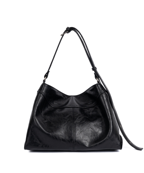 HAH ARCHIVE（ハーアーカイブ）の「[Haesu Collaboration] Contour Belted Bag (Leather Black)（ショルダーバッグ・レディース・その他・FREE）」の3枚目の写真