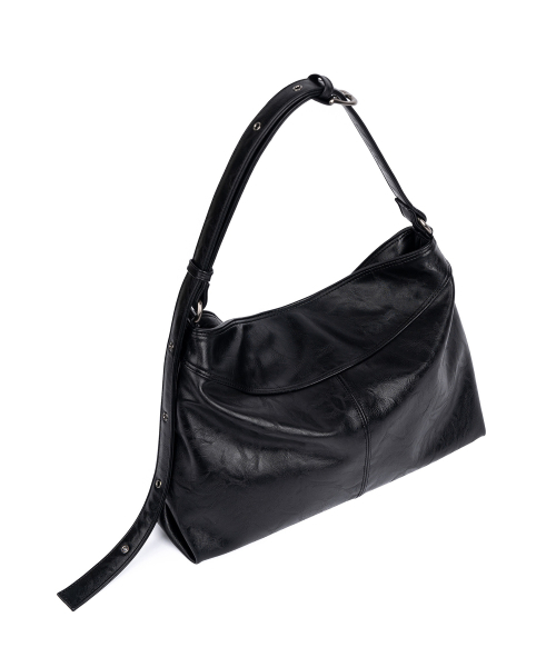 HAH ARCHIVE（ハーアーカイブ）の「[Haesu Collaboration] Contour Belted Bag (Leather Black)（ショルダーバッグ・レディース・その他・FREE）」の4枚目の写真
