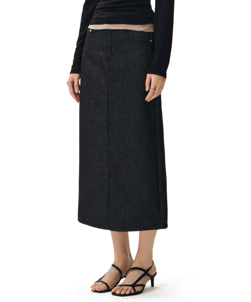 DECET WOMEN(デケット ウーマン)の「シグネチャーロングスカート DCSK003CPブラック(スカート・レディース・その他・SMALL/MEDIUM/LARGE/X-SMALL)」の8枚目の写真