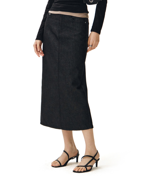 DECET WOMEN(デケット ウーマン)の「シグネチャーロングスカート DCSK003CPブラック(スカート・レディース・その他・SMALL/MEDIUM/LARGE/X-SMALL)」の11枚目の写真