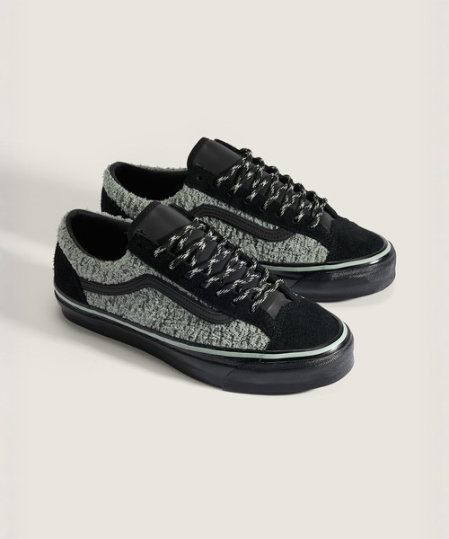 VANS(バンズ)の「PREMIUM オールドスクール 36 ジャガードニット / LX Old Skool 36 VN000EK7GP31(スニーカー・メンズ・セージグリーン・9.5/9/8.5/7/6/11/10.5/10/8/7.5/6.5)」の2枚目の写真