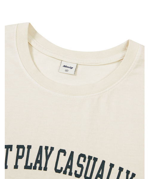 MMLG（エムエムエルジー）の「[Mmlg] SPACECRAFT HF-T (CREAM)（Tシャツ/カットソー・レディース・その他・LARGE/MEDIUM/SMALL/X-LARGE）」の3枚目の写真