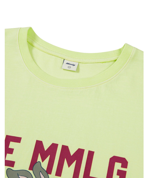 MMLG（エムエムエルジー）の「[Mmlg] ムーンメルジュ HF-T (ライム)（Tシャツ/カットソー・レディース・その他・SMALL/MEDIUM/LARGE/X-LARGE）」の3枚目の写真
