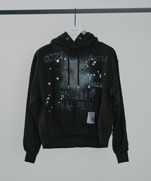 Maison MIHARA YASUHIRO | 【MIHARA YASUHIRO/ミハラヤスヒロ】EMBELLISHED DISTRESSED HOODIE/ンベリッシュド ディストレストフーディー(パーカー)