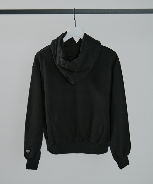 MIHARA YASUHIRO/ミハラヤスヒロ】EMBELLISHED DISTRESSED HOODIE