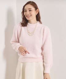 パフスリーブ」に該当するトップス（ピンク/桃色系）ファッション通販